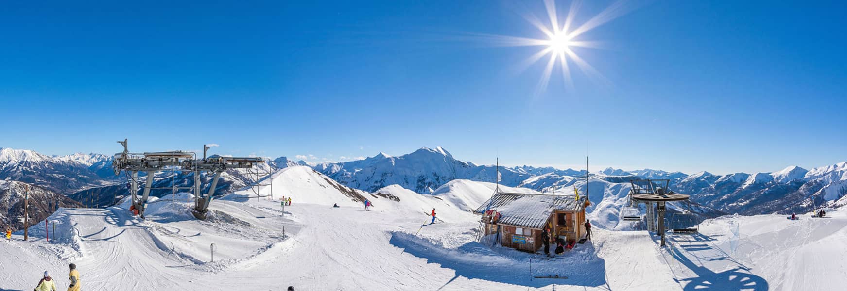 Ski rental La Foux d'Allos Intersport
